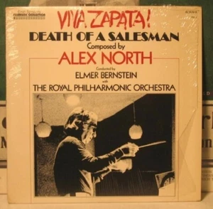 CRANIUM Soundtrack Alex North VIVA ZAPATA/DEATH OF A SALESMAN Lp Elmer Bernstein - Bild 1 von 4