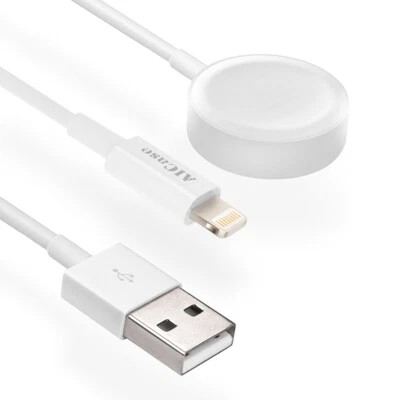 For Apple Watch Series 10 9 8 7 6 5 4 3 2 Ultra Magnetic Charger Charging Cable - Image 1 of 4