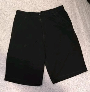 Old School! Pre-owned Billabong Black Skater Boardwalk Shorts Size 34 - Picture 1 of 4