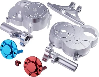 Caja de cambios RC de aleación de aluminio adecuada para Tamiya CW-01 lonchera saltamontes 2 abejorro Foto 1 de 4