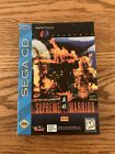 SEGA CD SUPREME WARRIOR GAME COMPLETE CIB WITH REGISTRATION REG CARD