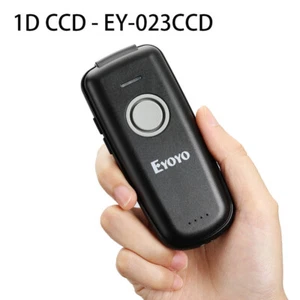 Eyoyo Wireless Barcode Scanner 1D Code Portable Bar Codes Reader for Android iOS - Picture 1 of 47