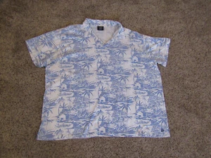 4XT VTG RALPH LAUREN POLO JEANS CO RL 67 USA TROPICAL HAWAIIAN S/S MEN'S SHIRT - Picture 1 of 11