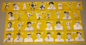 1941 GOUDEY BIG LEAGUE GUM R324 33 CARD COMPLETE YELLOW 1988 REPRINT SET MINT - Picture 1 of 3