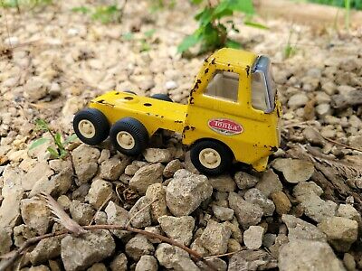 Vintage 1970's Tonka Low Loader Semi Truck Front Only>