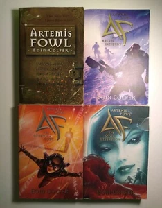 Artemis Fowl Books 1-4 Paperback Arctic Incident Eternity Code Opal Deception  - Picture 1 of 11