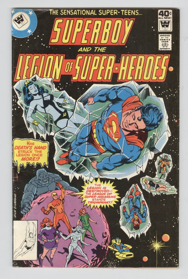 Superboy y la Legión de Superhéroes #254 agosto 1979 en muy buen estado+ variante Whitman Foto 1 de 1