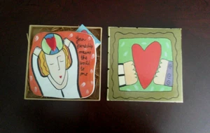 Your Friendship Means the World to Me Plaque (Sandra Magsamen) Sandra Hardco New - Picture 1 of 6