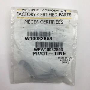 Whirlpool W10082853 - Dishwasher Rack Tine Pivot Clip - Picture 1 of 3