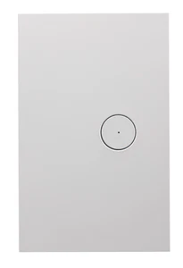 Clipsal SATURN ZEN GRID & PLATE ASSEMBLY 1-Gang LED Backlit Push Buttons WHITE - Picture 1 of 1