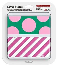 Nintendo 3ds Kisekae Plate No.017 (large Dot Pink Green) Japan .