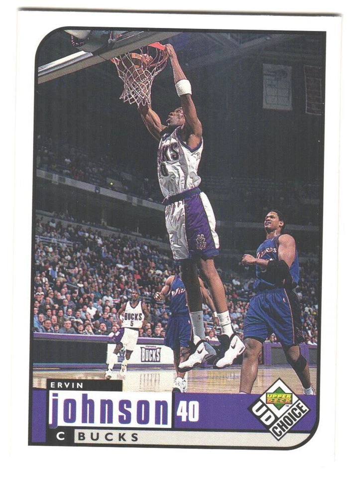 1998-99 UD Choice Ervin Johnson #78 - Image 1 of 2
