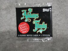 1991 Topps Addam's Family Movie Movie Trading Card Sealed Pack A2404A2