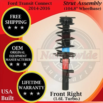 Monroe OEM Front Right Strut For 2014-2016 Ford Transit Connect Lifetime Warran. - Изображение 1 из 4