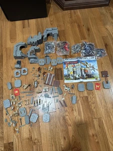 Mega Bloks - 96121 - Legends King Arthur - Battle Action Castle - 550 pcs Rare - Picture 1 of 12