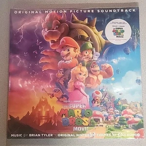 NEW Super Mario Bros Movie GOLD 2X LP Vinyl Soundtrack Nintendo Live Exclusive! - Imagen 1 de 3