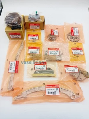 For 08-2015 HONDA ACCORD CR-V 2.4L L4 DOHC Timing Chain Kit VVT Sprocket SET NEW - Image 1 of 4