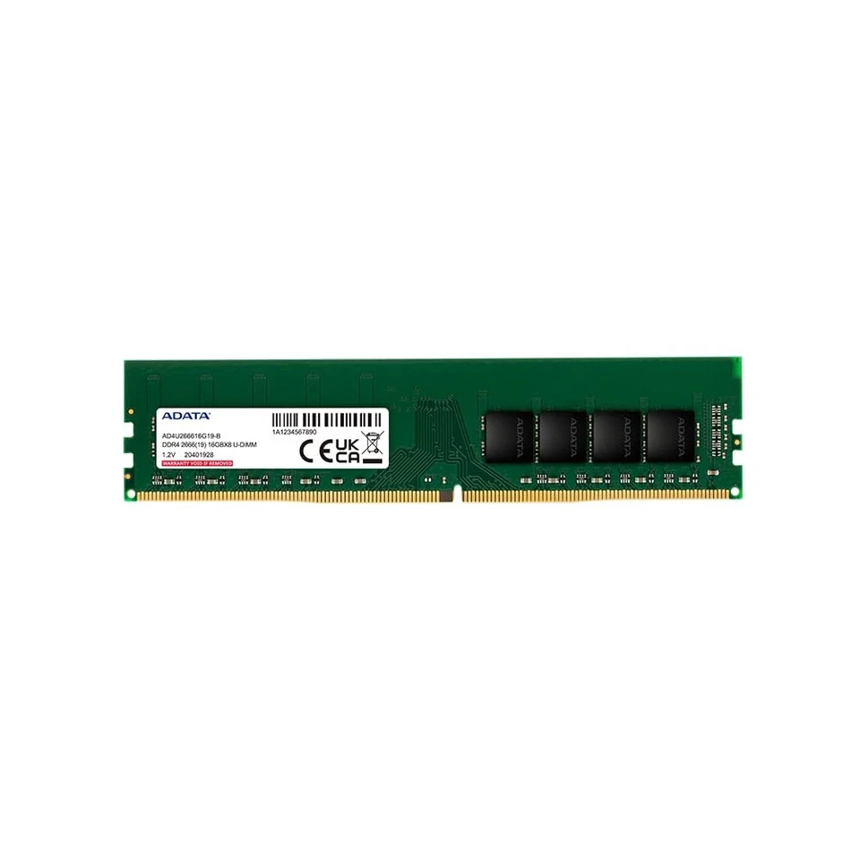 ADATA RAM D4 2666 16GB C19 - Image 1 of 4