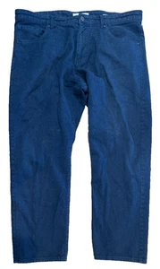 Calvin Klein Denim Blue Jeans Dark Wash Stretch Straight Leg Men's Size 38x28 - Picture 1 of 8