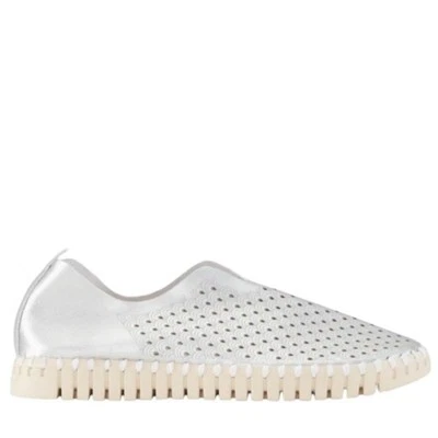 COMODA Y ELEGANTE DEPORTIVA MUJER ILSE JACOBSEN HORNBÆK TULIP 3576 PLATA - Imagen 1 de 4