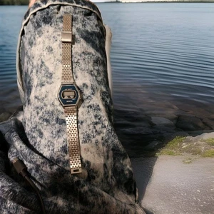  Stainless Steel Honda Quartz LED Watch Honda VTG tested - Picture 1 of 3