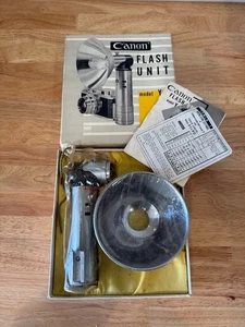 NOS Canon Flash Unit Y New in Box for Chrome Rangefinders - Picture 1 of 6
