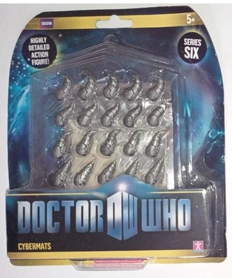 Doctor Who Cybermats Action Figure Series Six 2009 Bbc Character DW 20 Pezzi - Immagine 1 di 2