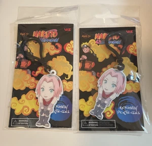 2 Sakura Haruno Keychains Naruto Shippuden Boruto Anime Hentai Manga NEW - Picture 1 of 3