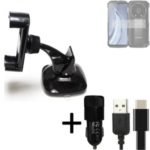 Pour Doogee S110 Support téléphone voiture + CHARGEUR titulaire mount holder - Zdjęcie 1 z 6