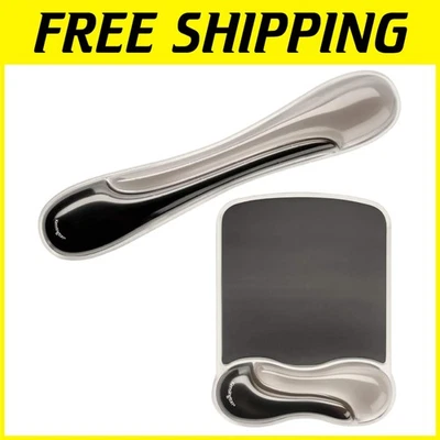 Ergonomic Gel Mousepad and Wrist Rest Set - Image 1 of 4