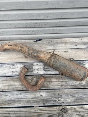 Polaris Trail Blazer 250 2004 sistema de escape completo OEM  Foto 1 de 2