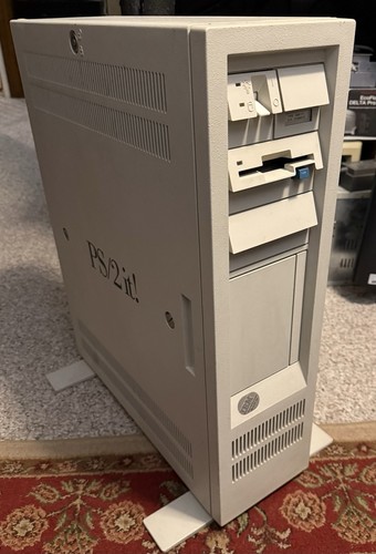 IBM PS/2 Model 80 386 20MHz 12MB RAM Dual Hard Drives *Fully Working ...