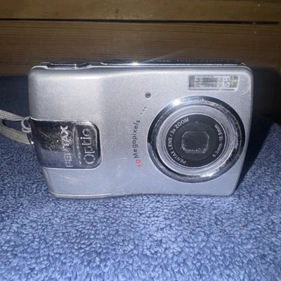 Cámara digital Pentax Optio M20 7,0 MP - plateada probada Foto 1 de 4