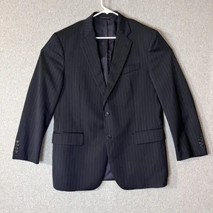 Brooks Brothers 1818 Madison Estrato Trabaldo Jacket Men’s 41 S Navy Pinstripe - Picture 1 of 17