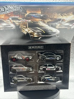 💥Hot Wheels Silver Series 2025 HW ZAMAC Juego de 6 paquetes BMW Mercedes-Benz Honda Ford Foto 1 de 4