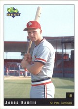 1991 St. Petersburg Cardinals Classic/Best #21 Jonas Hamlin