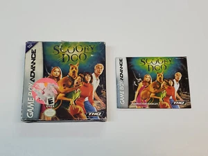 Scooby-Doo Authentic GBA Game Boy Advance Box & Manual Only *damage - Picture 1 of 16