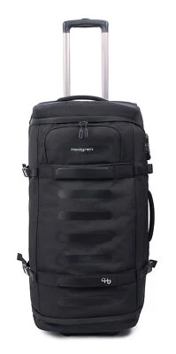 Hedgren Compact Duffle With Wheels 75 CM RFID Reisetasche Tasche Black schwarz - Bild 1 von 4