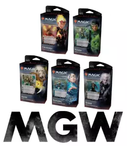 Magic The Gathering Core 2020 Planeswalker Deck Complete Set of 5 ITALIAN Langua - Picture 1 of 1