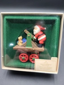Hallmark Andenken Ornament 1983 Santa Express #5 in Sammelserie - Bild 1 von 8