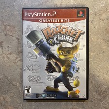 Ratchet & Clank Greatest Hits (Sony PlayStation 2, 2003) PS2 WITH POSTER