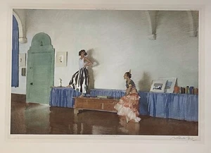 “In My Studio” By Sir William Russell Flint - Picture 1 of 5