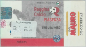 C0546 - Vecchio  BIGLIETTO PARTITA CALCIO - 1999 / 2000 REGGINA - PIACENZA - Picture 1 of 1