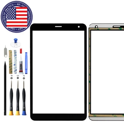 8 inch Touch Screen Digitizer Replacement For Maxwest Nitro 8 Tablet - Image 1 of 2