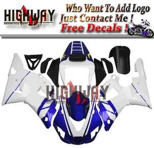 K For Yamaha YZF R1 1998 1999 Fairings ABS Plastic Kit Bodywork Petronas Packard - Picture 1 of 6