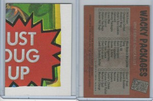 1973 Topps, Wacky Packs, 4th Series, Checklist 9