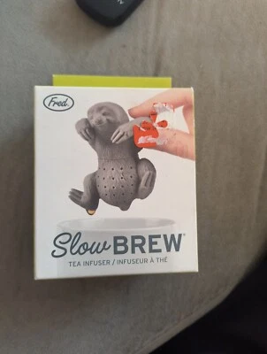 Nuevo Genuino Fred Marca Perezoso Preparación Lenta Infusor de Té Apto para Lavavajillas y Microondas Foto 1 de 4