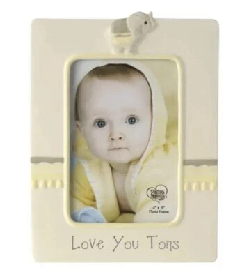 Marco de fotos Precious Moments Elephant 4" x 6" "Love You Tons" Foto 1 de 4