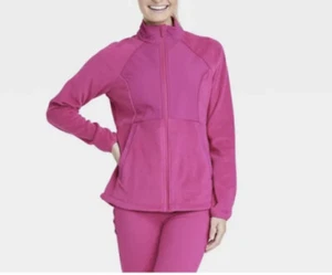 Women's All In Motion Polartec Warmth Fleece Jacket Pink S Retail $48 - Picture 1 of 9