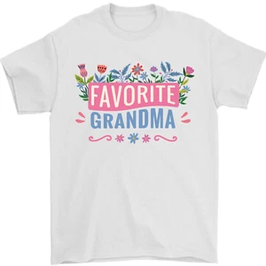 Favourite Abuela Abuelos Día Camiseta Hombre 100% Algodón - Imagen 1 de 14